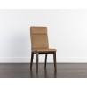 Cashel Dining Chair In Linea Wood Leather - Lifestyle