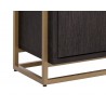 Sunpan Baldessara Bookcase - Leg Frame Close-up