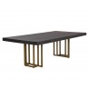Sunpan Baldessara Dining Table - 94.5" - Angled