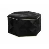 Sunpan Ashanti Storage Ottoman in Gold and Black - Front - Sunpan Ashanti Storage Ottoman in Gold and Black - Front
