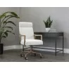 Sunpan Collin Office Chair In Natural And Heather Ivory Tweed - Lifestyle - Sunpan Collin Office Chair In Natural And Heather Ivory Tweed - Lifestyle