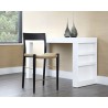 Sunpan Bondi Counter Stool in Black - Lifestyle