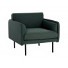 Sunpan Luella Armchair - Front Side Angle