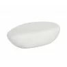 Sunpan Corvo Coffee Table in White - Angled View - Sunpan Corvo Coffee Table in White - Angled View