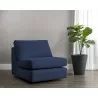Sunpan Cascade Swivel Armless Chair in Liv Indigo - Lifestyle - Sunpan Cascade Swivel Armless Chair in Liv Indigo - Lifestyle