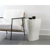 Sunpan Dali End Table In White - Lifestyle - Sunpan Dali End Table In White - Lifestyle