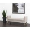 Sunpan Yosi Bench Natural Effie Flax
