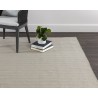  Sunpan Cusco Hand-woven Rug In Oyster And Grey - Lifestyle