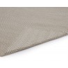  Sunpan Cusco Hand-woven Rug In Oyster And Grey - Sude Folded