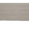  Sunpan Cusco Hand-woven Rug In Oyster And Grey - Top View Edge