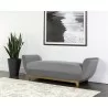 Sunpan Benicio Bench - Antonio Charcoal - Lifestyle - Sunpan Benicio Bench - Antonio Charcoal - Lifestyle