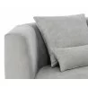 Sunpan Amalia Sofa in Polo Club Stone - Arm Close-up - Sunpan Amalia Sofa in Polo Club Stone - Arm Close-up