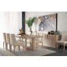 Sunpan Arezza Dining Table - 90.5" - Liefstyle with Set