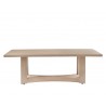 Sunpan Arezza Dining Table - 90.5" - Front
