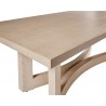 Sunpan Arezza Dining Table - 90.5" - Top Angled Table Side