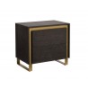 Sunpan Alvaro Nightstand - Angled View