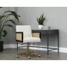 Sunpan Claudette Office Chair in Linoso Ivory - Lifestyle - Sunpan Claudette Office Chair in Linoso Ivory - Lifestyle