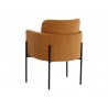 Sunpan Richie Dining Armchair Back Black - Danny Amber