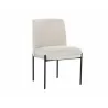 Sunpan Richie Dining Chair - Black Danny Ivory 1 - Sunpan Richie Dining Chair - Black Danny Ivory 1