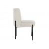 Sunpan Richie Dining Chair - Black Danny Ivory Side