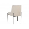 Sunpan Richie Dining Chair - Black Danny Ivory Back