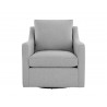 Sunpan Brianna Swivel Lounge Chair in Liv Dove - Front