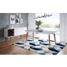 Utopia 70.86" Modern Beveled Rectangular Dining Table with Glass Top - Lifestyle