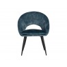 Sunpan Capaldi Dining Chair In Nono Petrol - Front