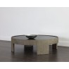 Sunpan Brunetto Coffee Table - Large - Ash Grey - Lifestyle