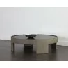 Sunpan Brunetto Coffee Table - Large - Ash Grey - Lifestyle - Sunpan Brunetto Coffee Table - Large - Ash Grey - Lifestyle