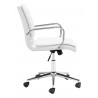 Zuo Modern Partner Office Chair White - Side