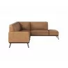 Sunpan Brandi Sofa Chaise - Raf - Camel Leather - Side - Sunpan Brandi Sofa Chaise - Raf - Camel Leather - Side