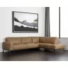 Sunpan Brandi Sofa Chaise - Raf - Camel Leather - Lifestyle - Sunpan Brandi Sofa Chaise - Raf - Camel Leather - Lifestyle
