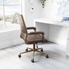 Zuo Modern Auction Office Chair in Espresso - Lifestyle 2