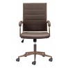 Zuo Modern Auction Office Chair in Espresso - Front