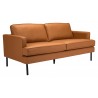 Zuo Modern Decade Sofa in Brown - Angled