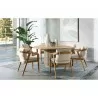 Sunpan Coraline Dining Armchair in Palazzo Cream - Lifestyle - Sunpan Coraline Dining Armchair in Palazzo Cream - Lifestyle