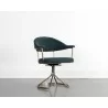 Sunpan Bexley Swivel Dining Chair - Danny Light Grey - Sunpan Bexley Swivel Dining Chair - Danny Light Grey