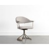 Sunpan Bexley Swivel Dining Chair - Danny Teal 