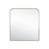 Sunpan Calabasas Wall Mirror In Brass - Front - Sunpan Calabasas Wall Mirror In Brass - Front