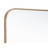 Sunpan Calabasas Wall Mirror In Brass - Edge Close-up