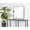 Sunpan Calabasas Wall Mirror In Black - Lifestyle