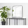 Sunpan Calabasas Wall Mirror In Black - Lifestyle - Sunpan Calabasas Wall Mirror In Black - Lifestyle