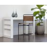 Sunpan Corrigan Counter Stool in Cognac Leather - Lifestyle