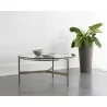 Sunpan Flato Coffee Table - Antique Brass - Lifestyle - Sunpan Flato Coffee Table - Antique Brass - Lifestyle