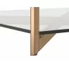 Sunpan Xavier Coffee Table Square - Antique Brass 3 - Sunpan Xavier Coffee Table Square - Antique Brass 3