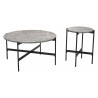 Zuo Modern Malo Coffee Table Set in Gray and Black - Front