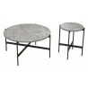 Zuo Modern Malo Coffee Table Set in Gray and Black - Top Angled - Zuo Modern Malo Coffee Table Set in Gray and Black - Top Angled