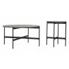 Zuo Modern Malo Coffee Table Set in Gray and Black - Side  - Zuo Modern Malo Coffee Table Set in Gray and Black - Side 