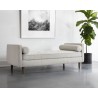 Sunpan Donnie Bench Ivory - Lifestyle